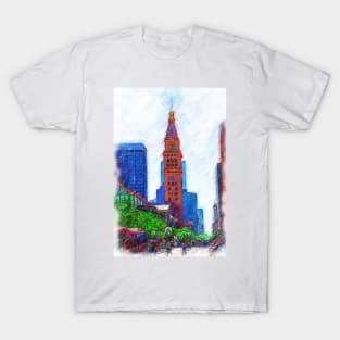 D&F Tower On The Denver 16th Street Mall T-Shirt